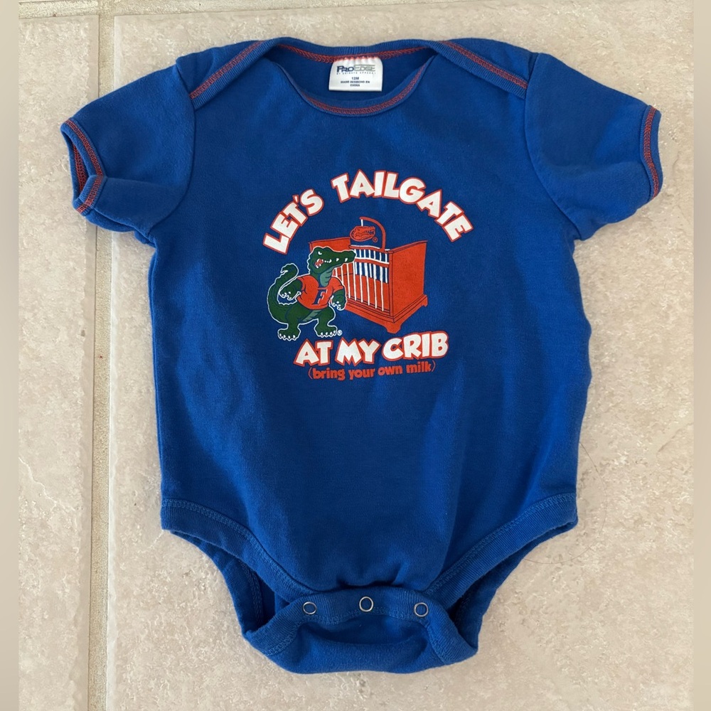 NWOT Florida Gators Baby Outfit - Size 12M